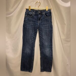BKE Youth Dark Blue Connor Straight Jeans